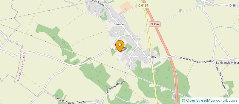 localisation de l'entreprise SCI MAYA  MARCILLY-LA-CAMPAGNE