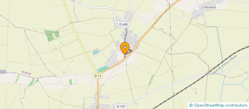 localisation de l'entreprise SCI MAYA  THURET