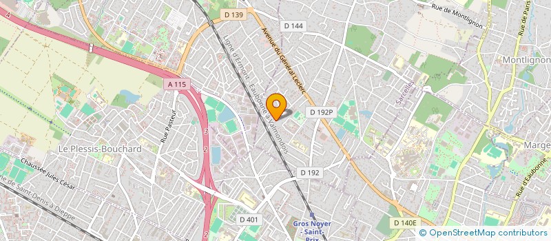localisation de l'entreprise SCI MAYA à SAINT-PRIX