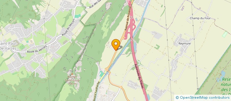 localisation de l'entreprise SCI MAYA  VARCES-ALLIERES-ET-RISSET