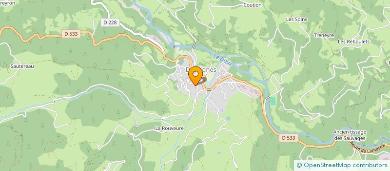 localisation de l'entreprise SCI MAYA  DESAIGNES