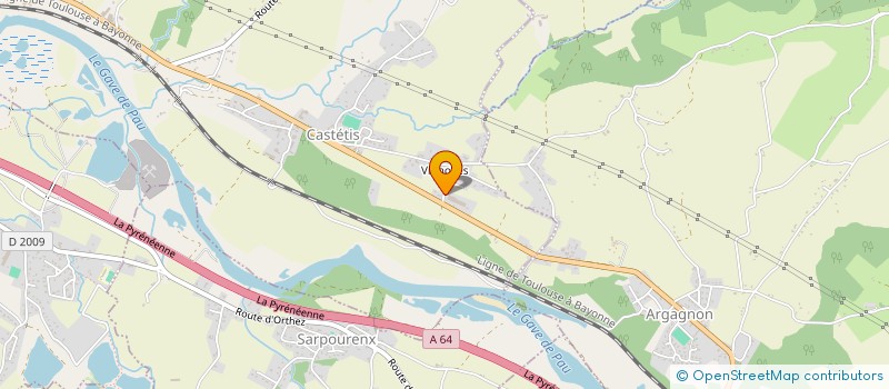 localisation de l'entreprise SCI MAYAA  CASTETIS