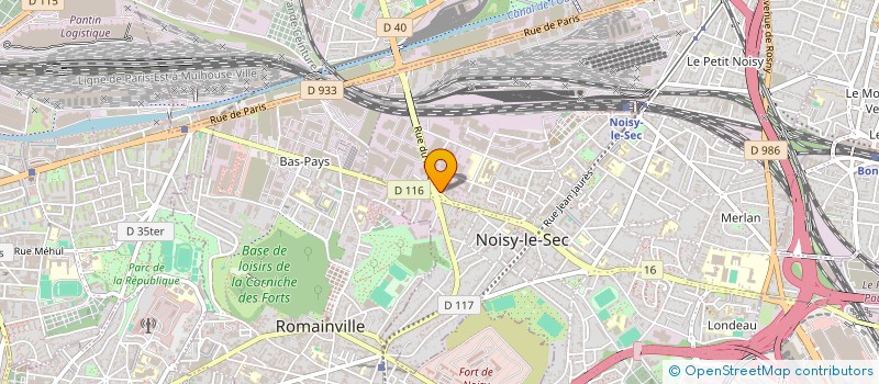 localisation de l'entreprise SCI MAYAANE à NOISY LE SEC