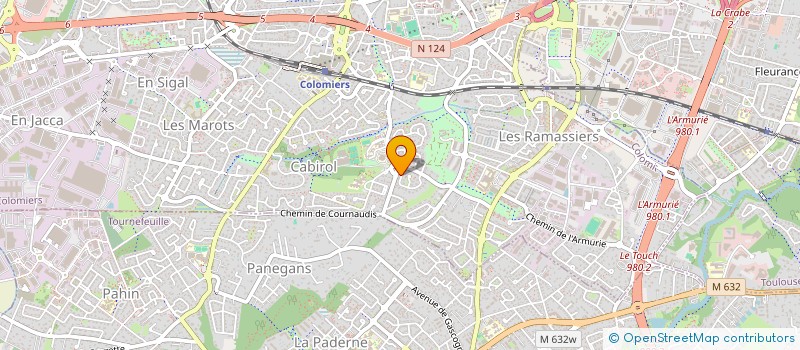 localisation de l'entreprise SCI MAYAC à COLOMIERS