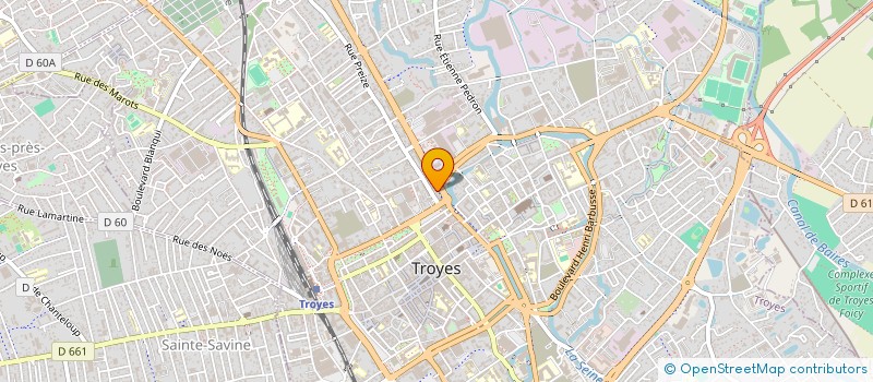 localisation de l'entreprise SCI MAYADE PRO à TROYES