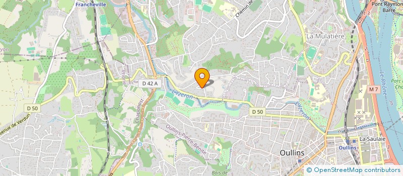 localisation de l'entreprise SCI MAYAH  SAINTE-FOY-LES-LYON