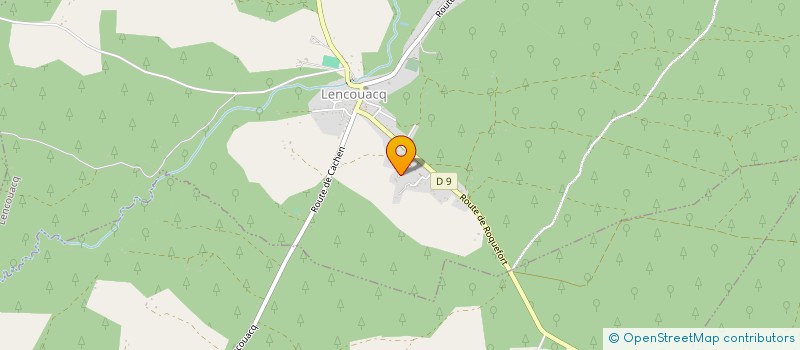 localisation de l'entreprise SCI MAYALECA  LENCOUACQ