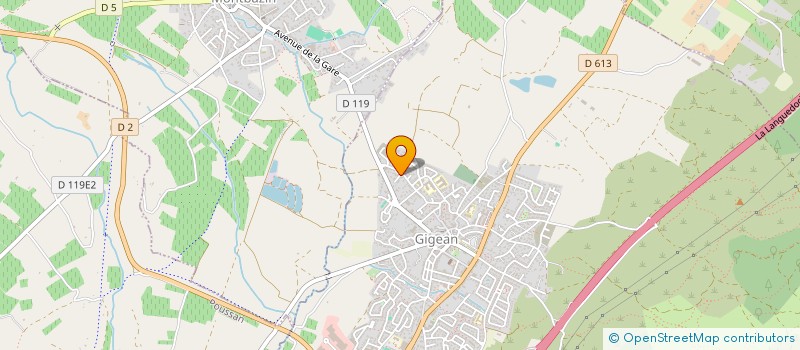 localisation de l'entreprise SCI MAYAMI  BOUZIGUES