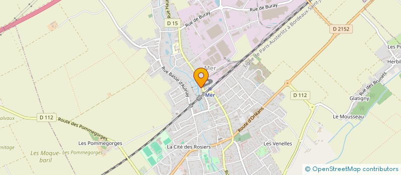 localisation de l'entreprise SCI MAYANA  MER