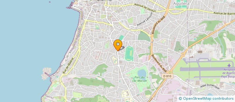 localisation de l'entreprise SCI MAYAPOUR à BIARRITZ