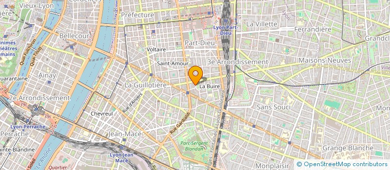 localisation de l'entreprise SCI MAYARON  LYON