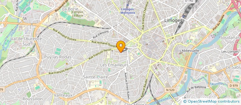 localisation de l'entreprise SCI MAYASINOPI à LIMOGES