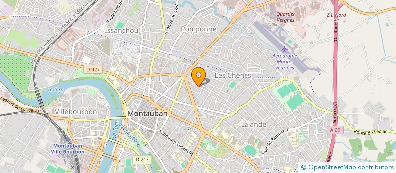 localisation de l'entreprise SCI MAYASOVA  MONTAUBAN