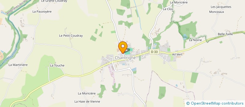 localisation de l'entreprise SCI MAYENNE IMMEUBLES  CHANTRIGNE