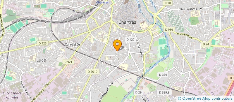 localisation de l'entreprise SCI MAYENNE INVESTISSEMENTS à CHARTRES