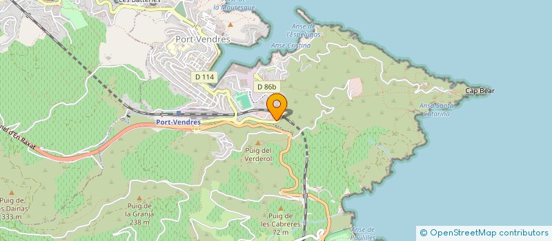 localisation de l'entreprise SCI MAYER INVEST  PORT-VENDRES