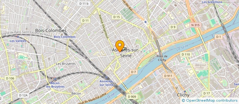 localisation de l'entreprise SCI MAYET à ASNIERES-SUR-SEINE