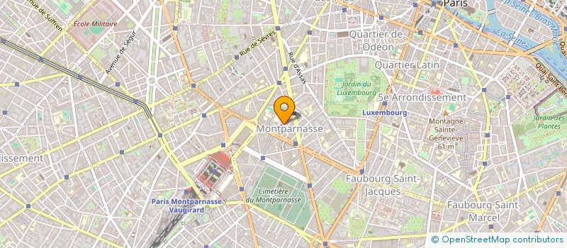 localisation de l'entreprise SCI MAYET PARNASSE  PARIS