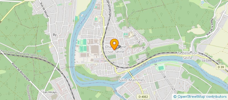 localisation de l'entreprise SCI MAYFER  CHAMPAGNE-SUR-SEINE