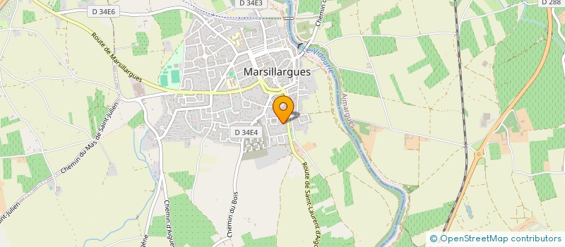 localisation de l'entreprise SCI MAYLAN  MARSILLARGUES