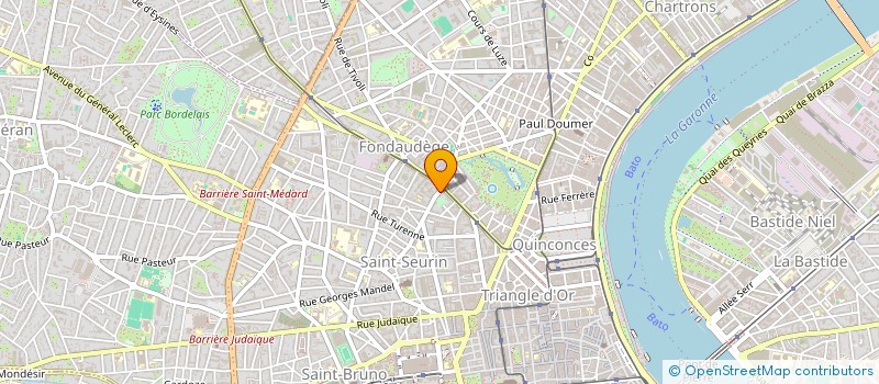 localisation de l'entreprise SCI MAYLIS  BORDEAUX