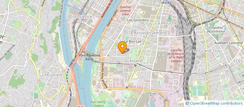 localisation de l'entreprise SCI MAYNIAL-ACHARD  LYON