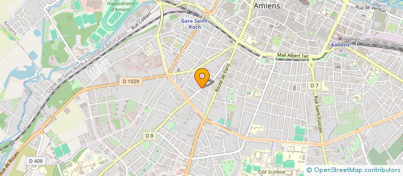 localisation de l'entreprise SCI MAYO  AMIENS