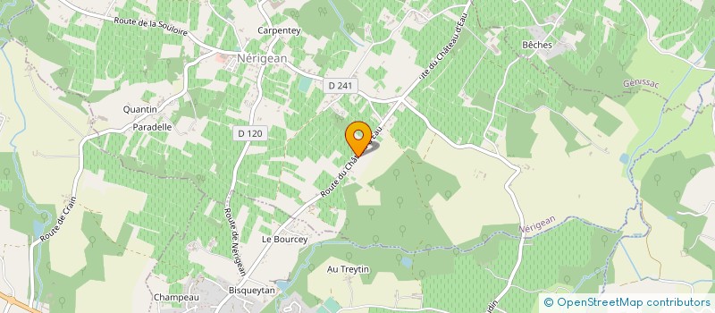 localisation de l'entreprise SCI MAYO IMMOBILIER  NERIGEAN