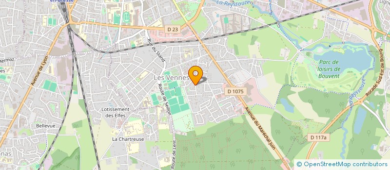 localisation de l'entreprise SCI MAYOBRI à BOURG-EN-BRESSE