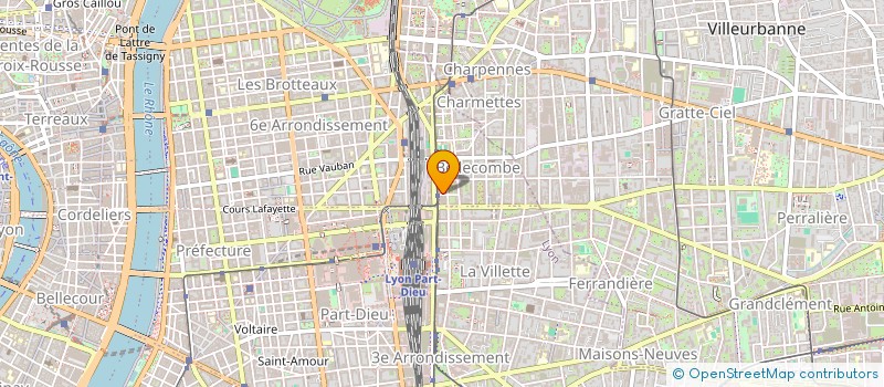 localisation de l'entreprise SCI MAYOLY-SPINDLER  LYON