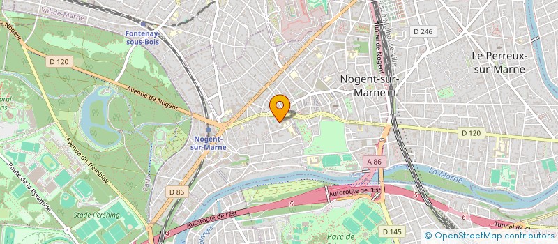 localisation de l'entreprise SCI MAYOUBA à NOGENT-SUR-MARNE