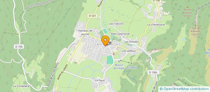 localisation de l'entreprise SCI MAYOUSSE  LANS-EN-VERCORS