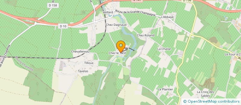 localisation de l'entreprise SCI MAYREAU à BOURG-CHARENTE