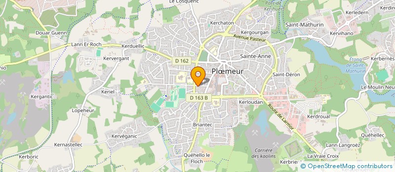 localisation de l'entreprise SCI MAYS  PLOEMEUR