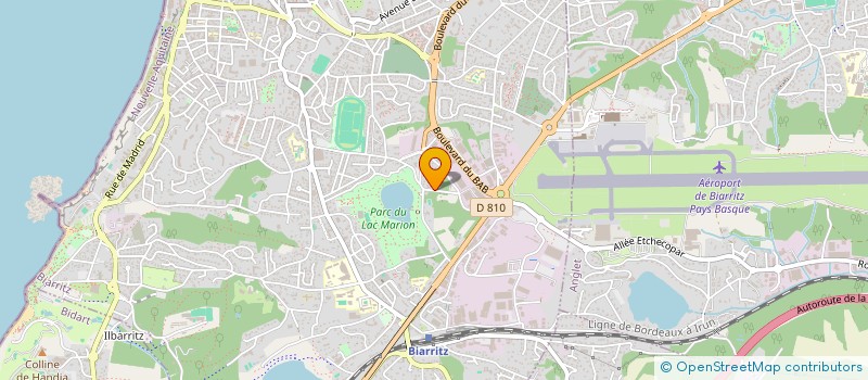 localisation de l'entreprise SCI MAYSONNABE 1 à BIARRITZ