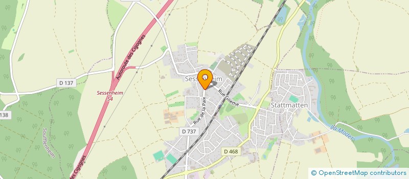 localisation de l'entreprise SCI MAYVJU  SESSENHEIM