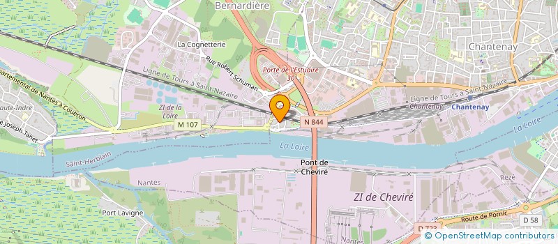 localisation de l'entreprise SCI MAZAIRE à NANTES