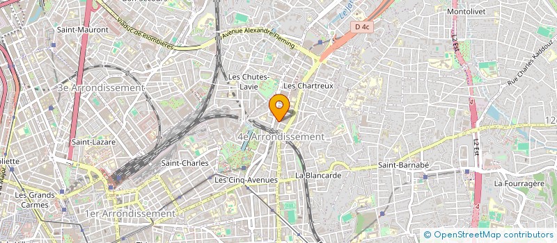 localisation de l'entreprise SCI MAZAL 26 à MARSEILLE