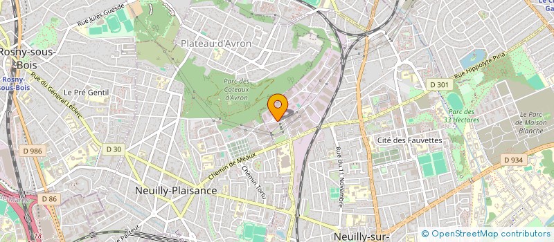localisation de l'entreprise SCI MAZAL à NEUILLY-SUR-MARNE