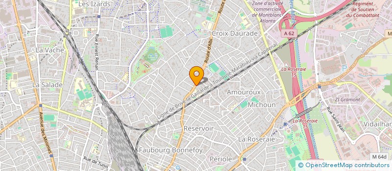 localisation de l'entreprise SCI MAZAL à TOULOUSE
