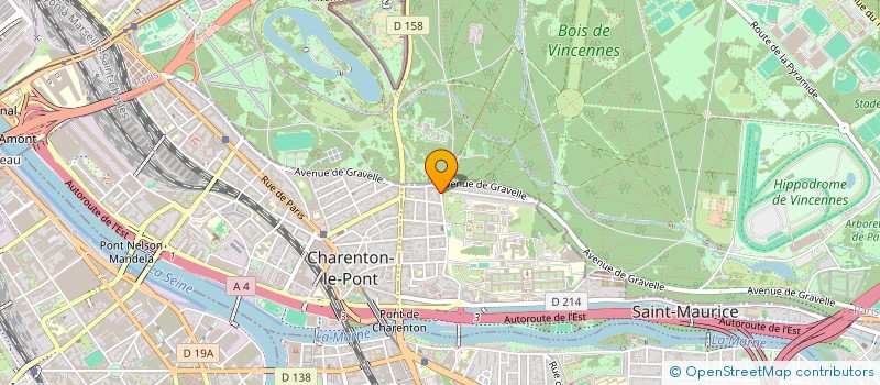 localisation de l'entreprise SCI MAZAL à SAINT-MAURICE