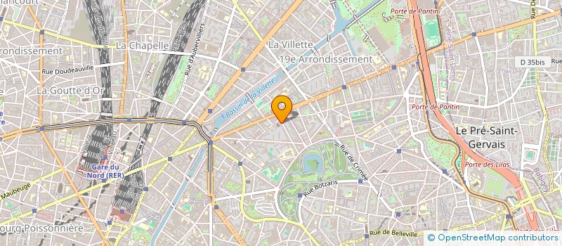 localisation de l'entreprise SCI MAZAL-T  PARIS