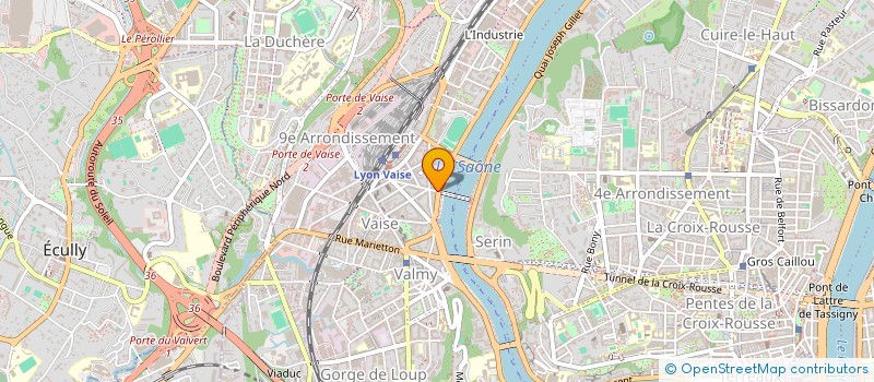 localisation de l'entreprise SCI MAZARIK  LYON