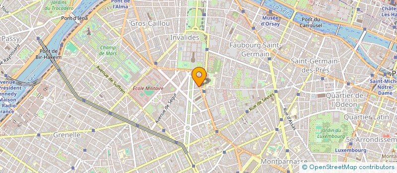 localisation de l'entreprise SCI MAZARINE  PARIS