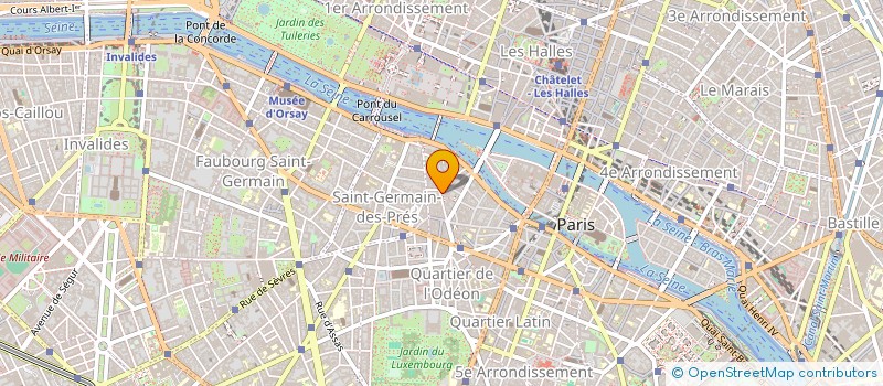 localisation de l'entreprise SCI MAZARINE DURAND  PARIS