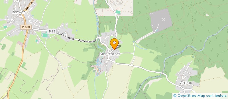 localisation de l'entreprise SCI MAZATELLE  MONTCORNET