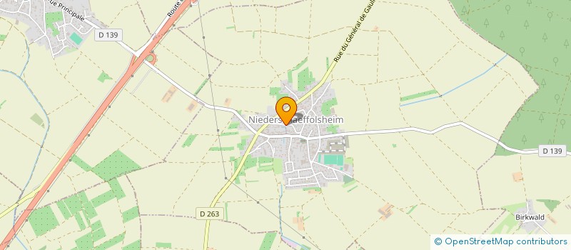 localisation de l'entreprise SCI MAZEL  HAGUENAU