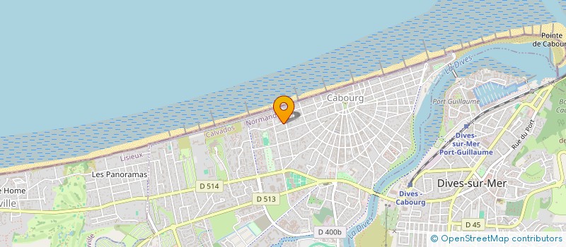 localisation de l'entreprise SCI MAZEL à CABOURG