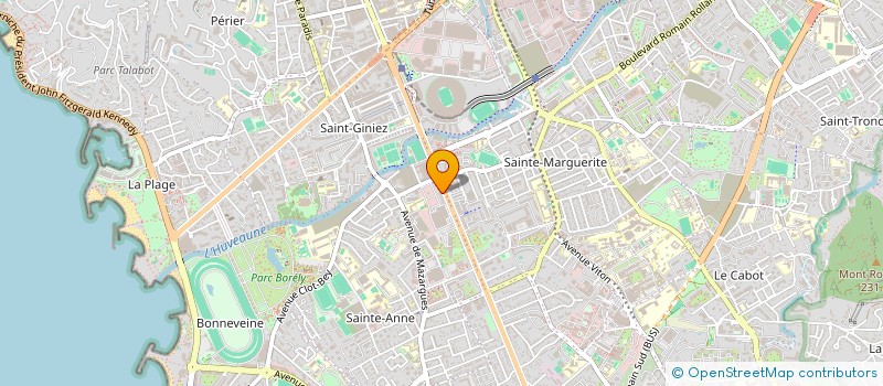 localisation de l'entreprise SCI MAZEL-MME BOUHNIK à MARSEILLE