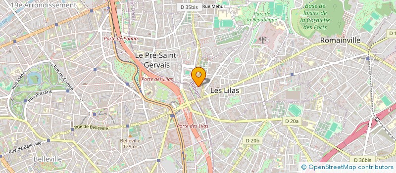 localisation de l'entreprise SCI MAZEL-TOV à LE PRE-SAINT-GERVAIS